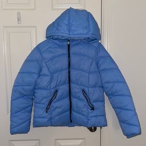 Blue Bubble/Puffer Jacket